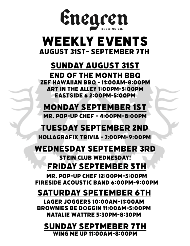 Enegren Weekly Events 7.27-8.3 (5) (1) Enegren Weekly Events 7.27-8.3 (5) (1)